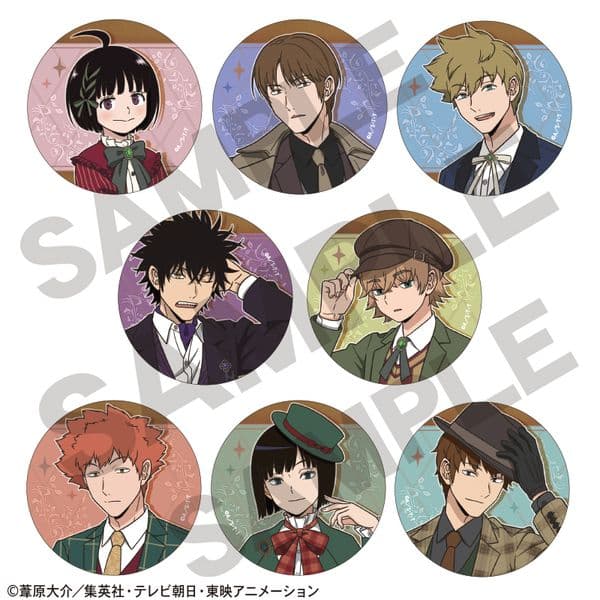 ワールドトリガー トレーディング缶バッジ 英国風第2弾  キャラアニで
                                                2024年09月発売