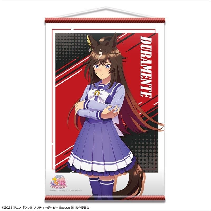 TVアニメ『ウマ娘 プリティーダービー Season 3』 B2タペストリー デザイン06(ドゥラメンテ/制服ver.)【描き下ろし】
 アニメイトで
2024年09月上旬発売