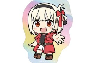 リコリス・リコイル 描き起こし 錦木千束 Art by 荒* ちびキャラ オーロラステッカー ver.C                     ホビーストックで2024年10月発売