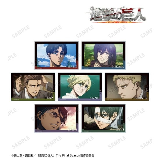 進撃の巨人 トレーディング場面写アクリルカード vol.2 7個入り1BOX                     ホビーストックで2024年10月発売