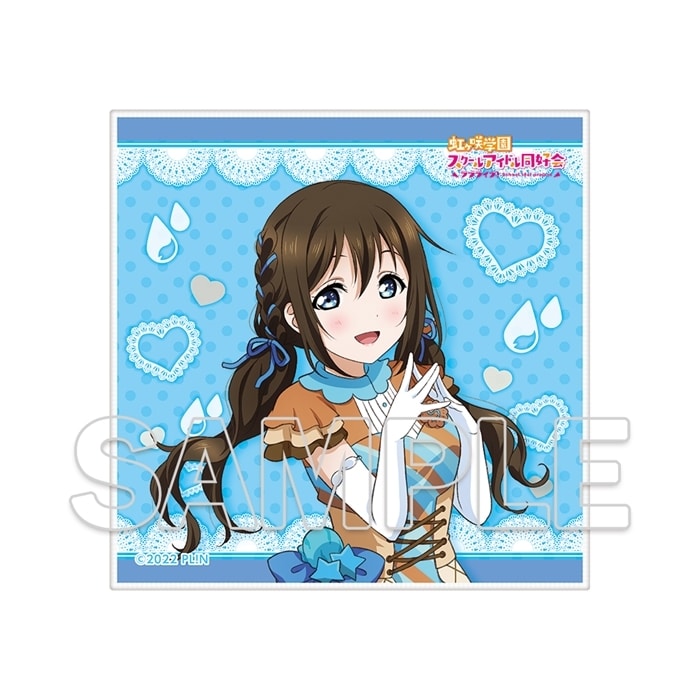 ラブライブ!虹ヶ咲学園スクールアイドル同好会 マイクロファイバーハンドタオル Ver.Let’s にじパフェ! 桜坂しずく
 アニメイトで2024/10/25 発売