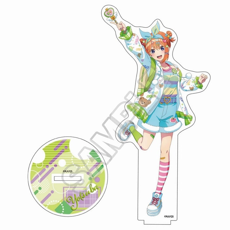 五等分の花嫁∽ ぱすてるふぁっしょん アクリルスタンド 中野四葉
 アニメイトで
2024/07/30 発売
