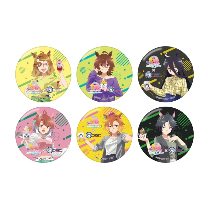劇場版『ウマ娘 プリティーダービー 新時代の扉』 トレーディンググリッター缶バッジ【ロールアイスクリームファクトリー】
 アニメイトで
2024年09月上旬発売