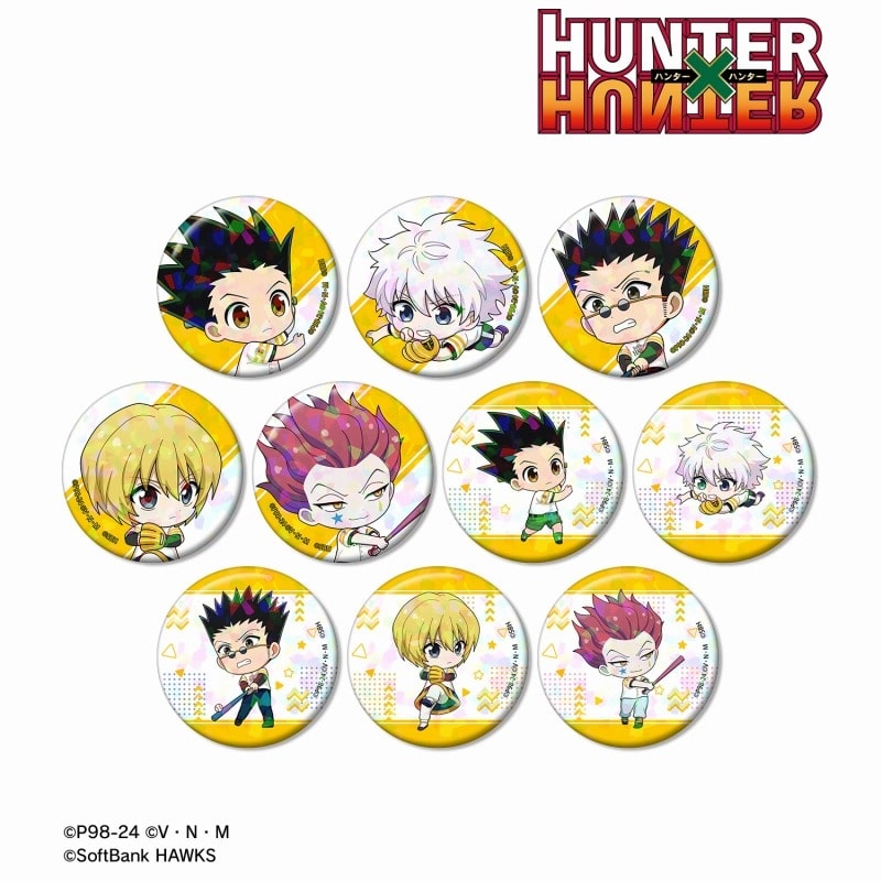 ハンターハンター ホークス / トレーディング ちびキャラ ホログラム缶バッジ
 アニメイトで
2024/11/17 発売