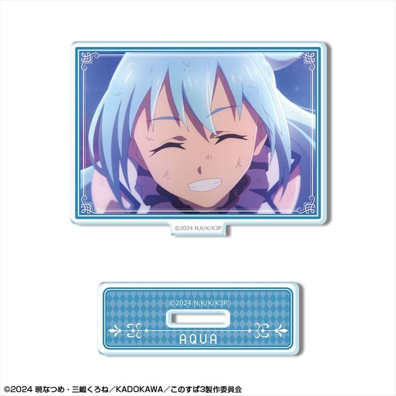 この素晴らしい世界に祝福を!3 ミニアクリルスタンド デザイン02(アクア/A)
 アニメイトで
2024年09月下旬発売