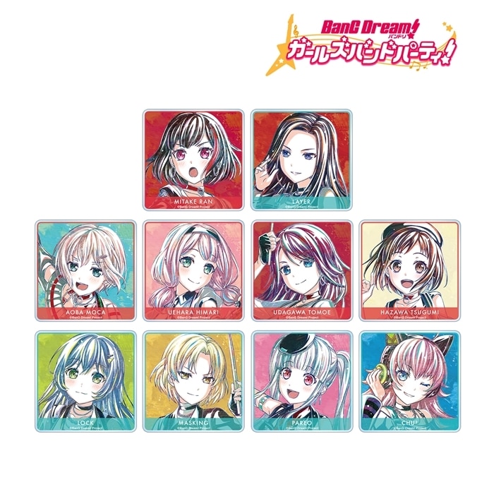 バンドリ! ガルパ トレーディング Ani-Art 第5弾 アクリルコースター ver.B
 アニメイトで2024/11/07 発売