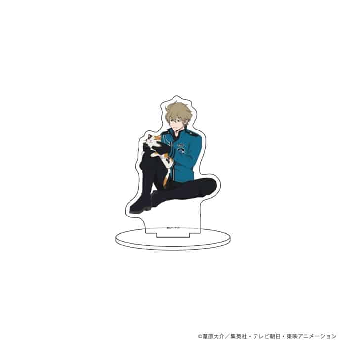 ワールドトリガー アクリルスタンド 89/ヒュース 猫ver.第4弾(描き下ろしイラスト)
 アニメイトで
2024年10月上旬発売
