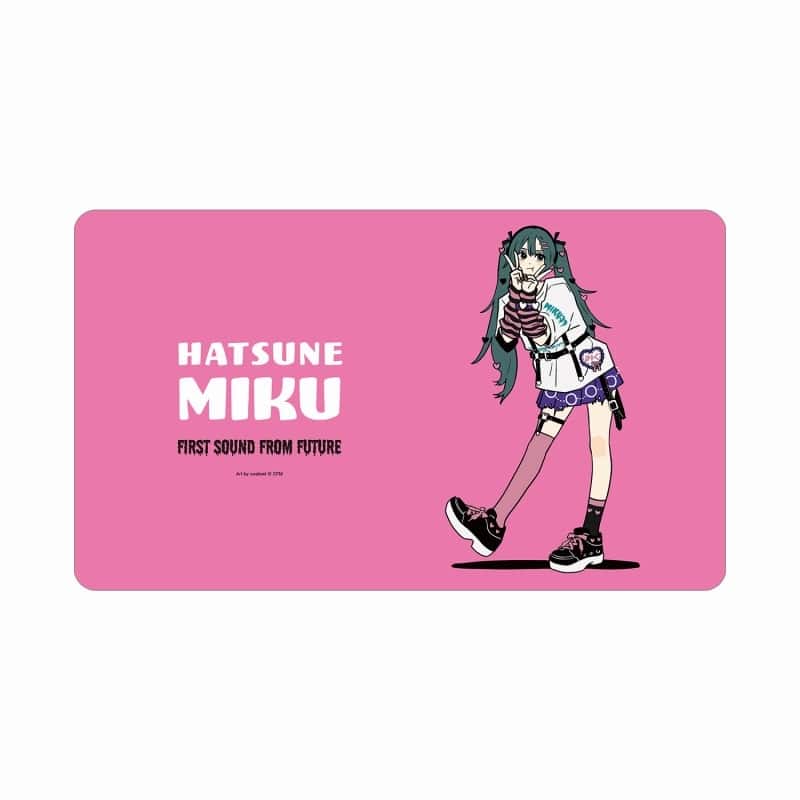 初音ミク 描き下ろし 初音ミク ハートver. Art by coalowl マルチデスクマット ver.B アニメイトで2024/12/17 発売