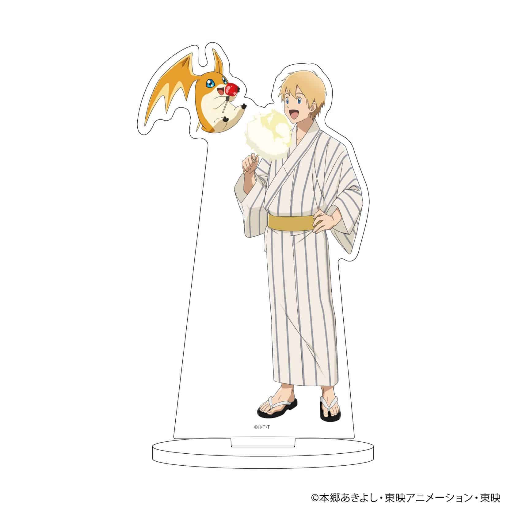 デジモン アクリルスタンド24/高石タケル&パタモン　浴衣ver. eeo Storeで取扱中