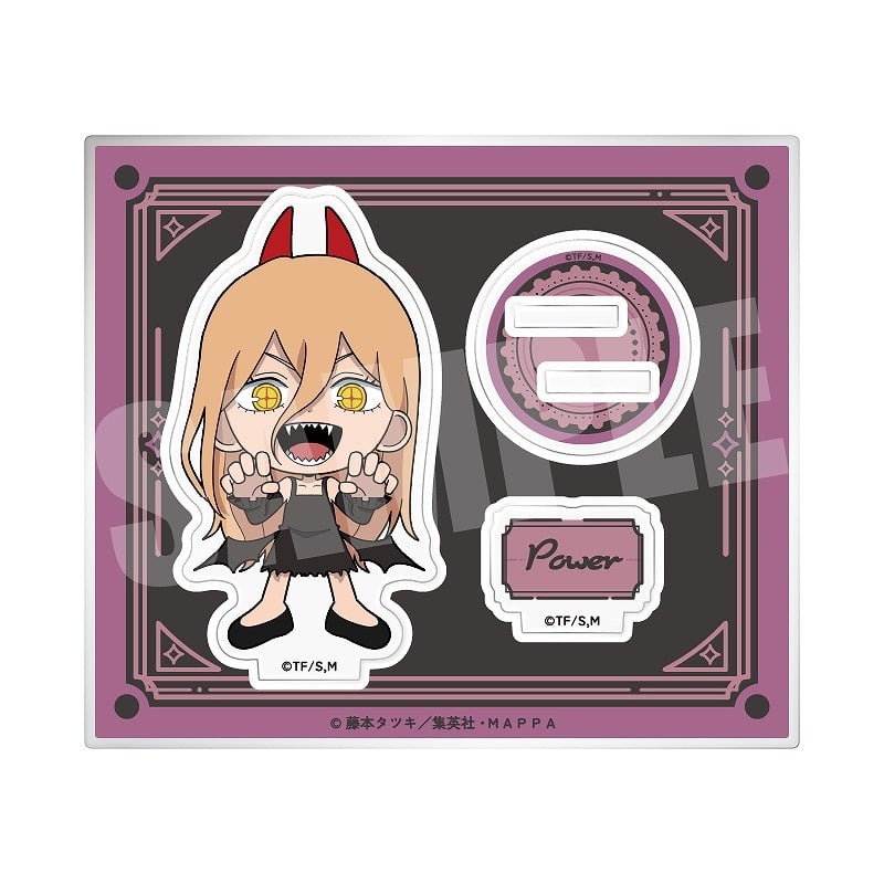 チェンソーマン アクリルスタンド パワー Halloween ver.
 アニメイトで
2024年10月下旬発売