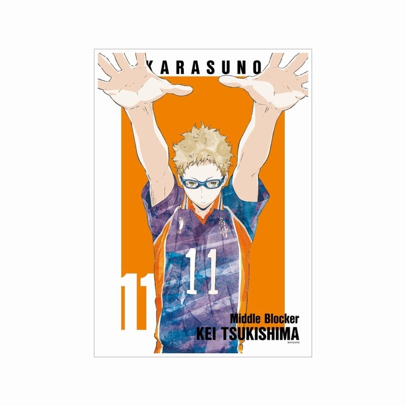 ハイキュー!! 月島蛍 Ani-Art 第3弾 A3マット加工ポスター【再販】
 
2024年11月17日発売
で取扱中