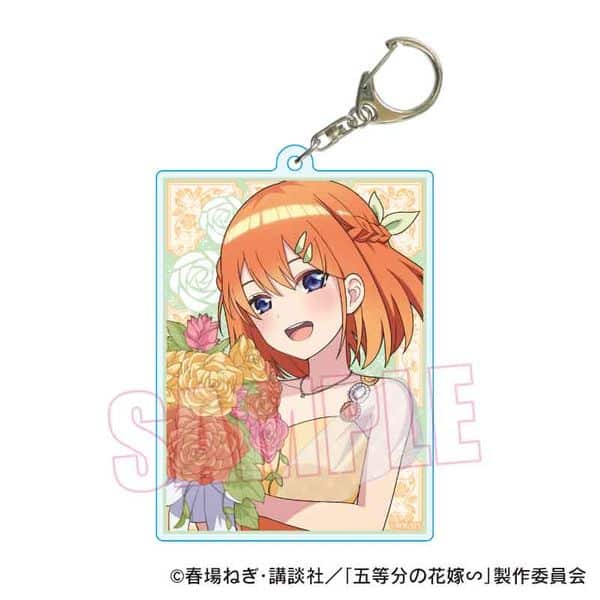 五等分の花嫁∽ ちょいデカアクリルキーホルダー 中野四葉 オレンジデーver. キャラアニで
                                                2024年11月発売